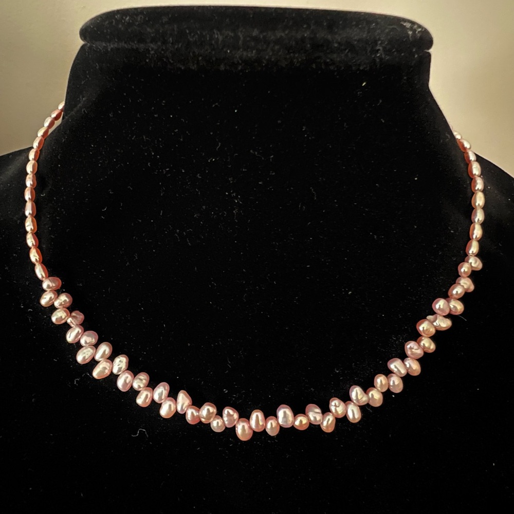 Tiny Freshwater Pearl Necklace